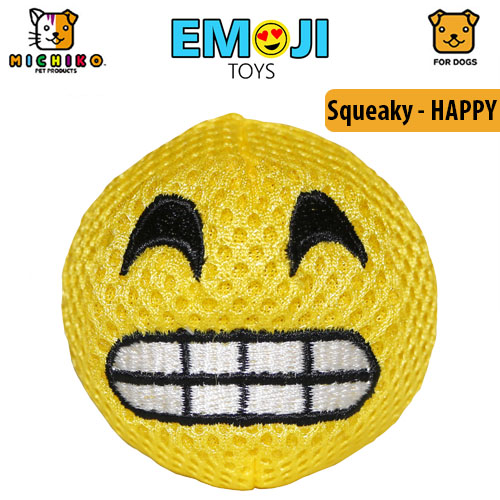 emoji squeaky toy