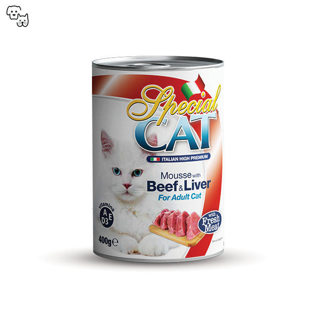 special cat wet food beef liver petdiscount pet discount 400g