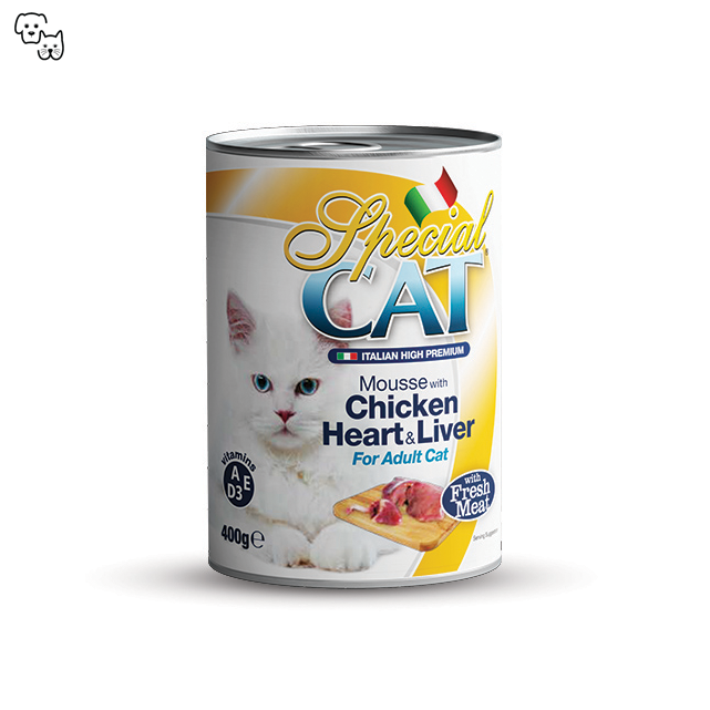 special cat chicken wet food heart liver petdiscount pet discount 400g canned