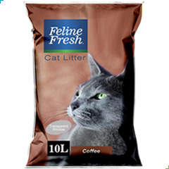 Feline Fresh Cat Litter 10L – Coffee