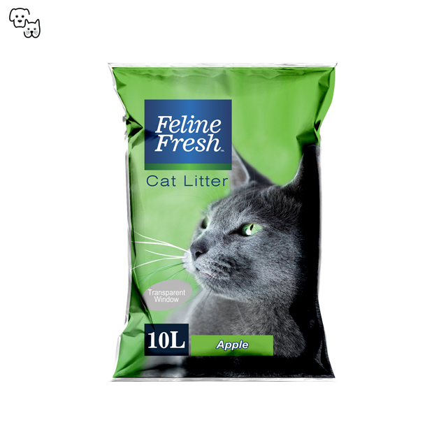 feline fresh bentonite apple clumping cat litter 10l pet discount petdiscount felinefresh