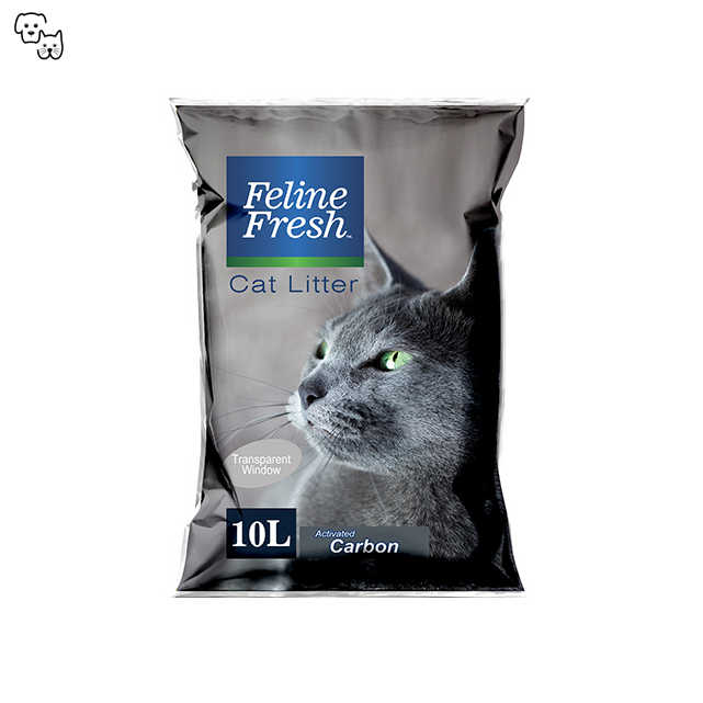 
feline fresh bentonite carbon charcoal activated clumping cat litter 10l pet discount petdiscount felinefresh