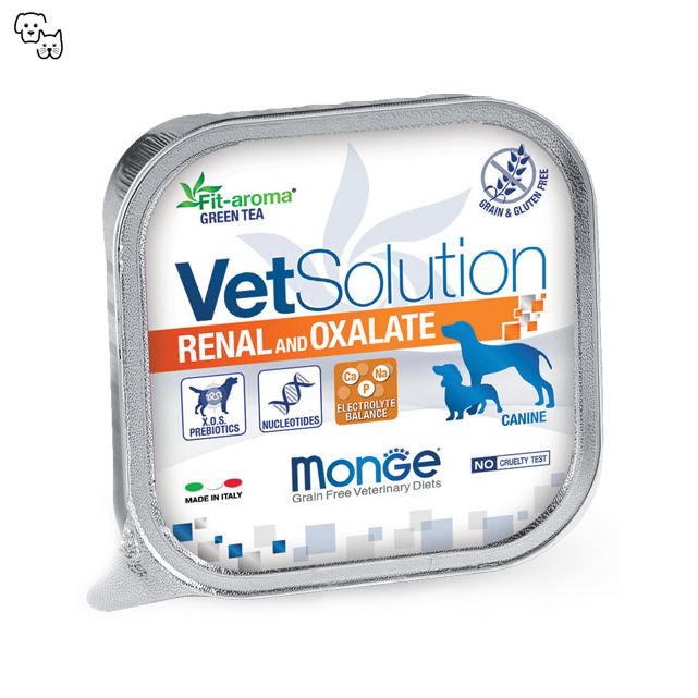 vetsolution monge vet solution renal oxalate urinary pet discount petdiscount wet food dog canine
