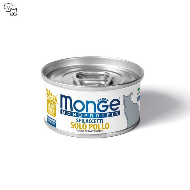 monge monoprotein flakes cat wet food solo chicken pet discount petdiscount superpremum grain free 