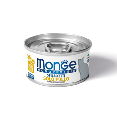 Monge Monoprotein Flakes Wet Cat Food – Solo Chicken 80g