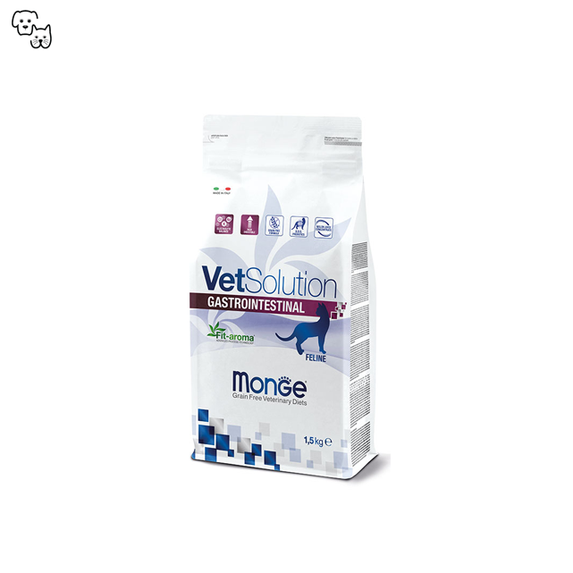 vetsolution vet solution cat dry food prescription veterinary gastrointestinal pet discount petdiscount monge feline 