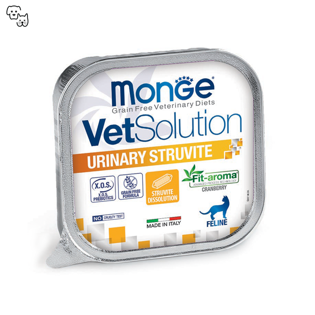 vetsolution vet solution cat wet food prescription veterinary urinary struvite pet discount petdiscount monge feline 