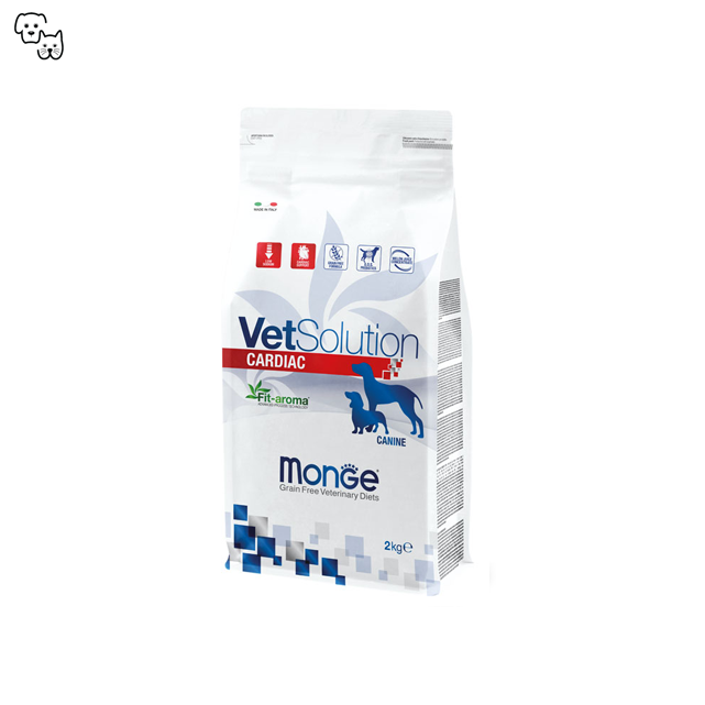 vetsolution vet solution dog dry food prescription veterinary diet cardiac heart pet discount petdiscount monge canine 