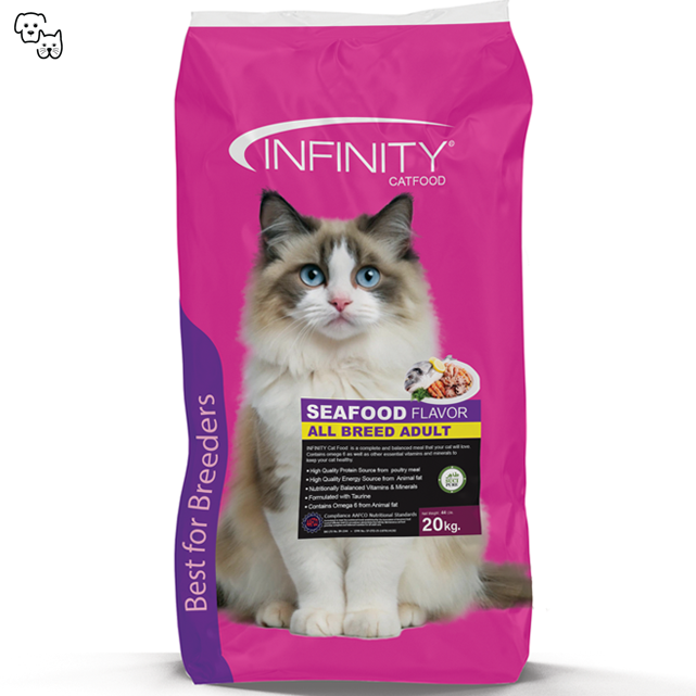 infinity cat dry food kibble pet discount petdiscount adult seafood breeders maintenance