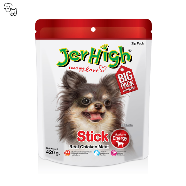 jerhigh dog treat treats big pack chicken stick petdiscount pet discount adult puppy 