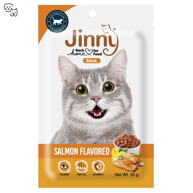 jinny cat treat treats stick salmon flavored jerhigh pet discount petdiscount