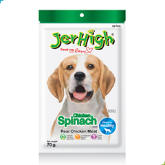 Jerhigh Dog Treat Healthy Formula – Spinach 70g