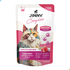 jinny wet cat food complete bone and joint tuna shirasu jelly pet discount petdiscount