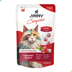 jinny wet cat food complete immune tuna jelly pet discount petdiscount