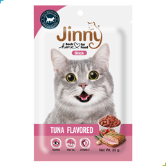 jinny cat treat treats stick tuna flavored jerhigh pet discount petdiscount